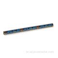 2.54mm 핀 헤더 이중 행 직선 SQ0.64mm